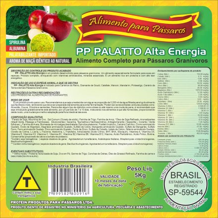 PP - PALATTO ALTA ENERGIA 5 KG